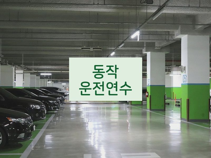 동작운전연수 후기