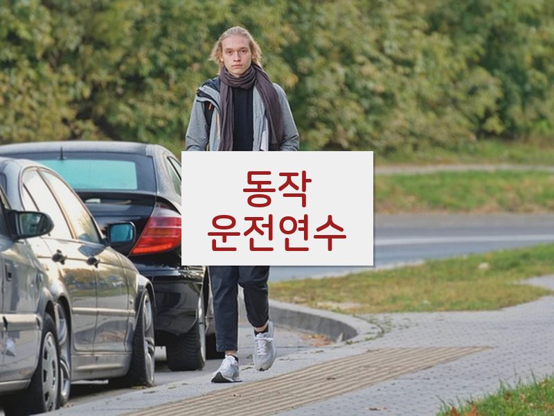 동작운전연수 후기
