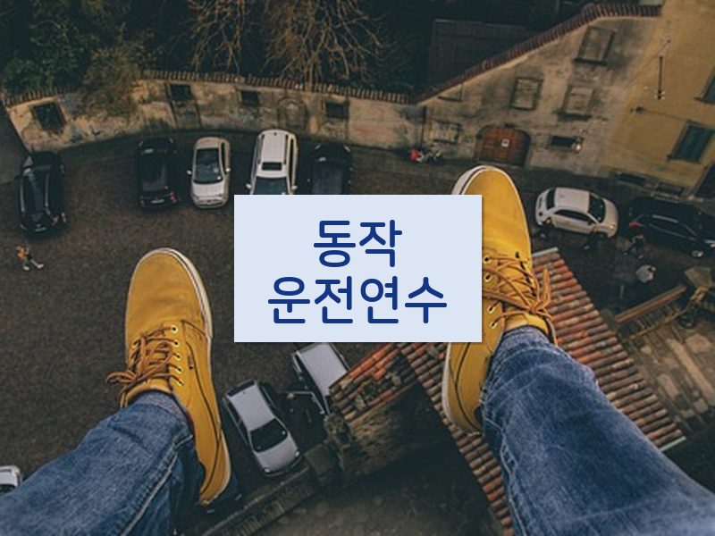 동작운전연수 후기