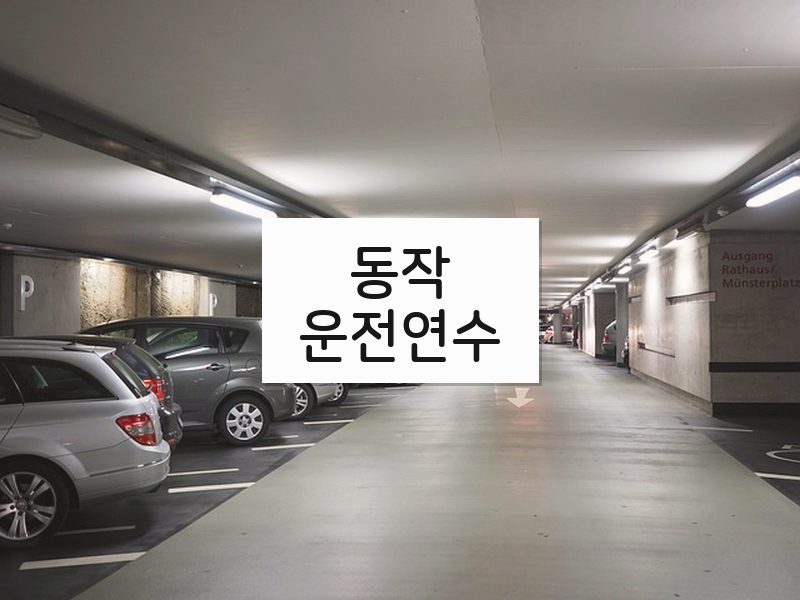동작운전연수 후기