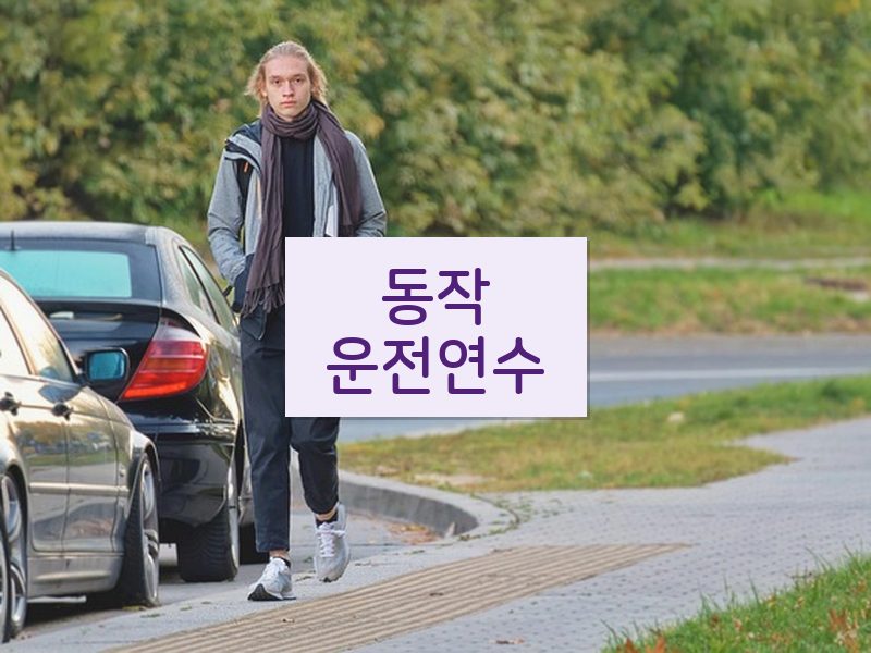 동작운전연수 후기