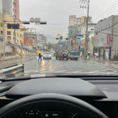 동작 도로 급정거