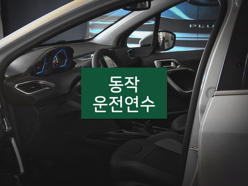 동작운전연수 후기