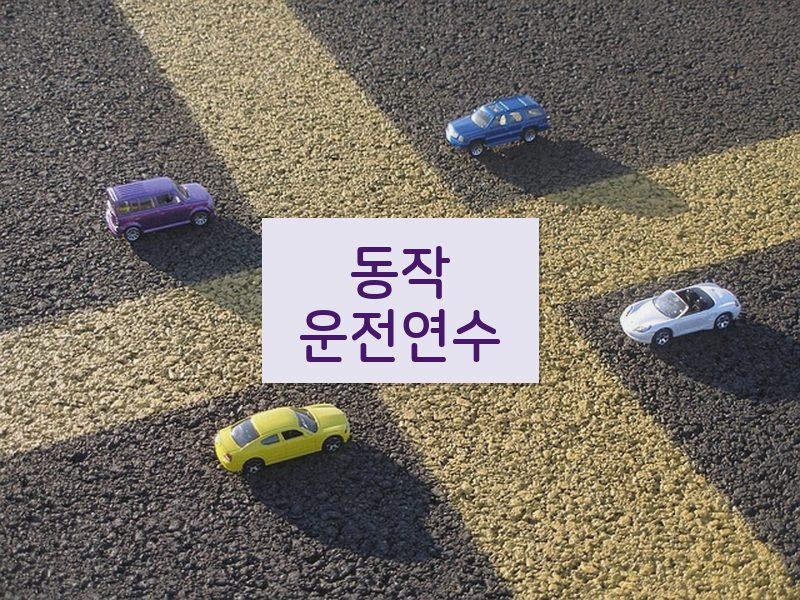 동작운전연수 후기
